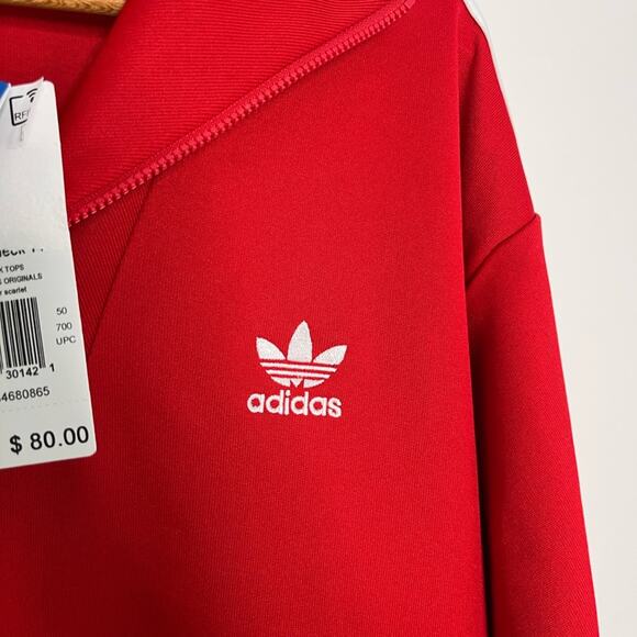 Adidas Mens Quarter ZIp Original Track Top Size Medium - Picture 6 of 8